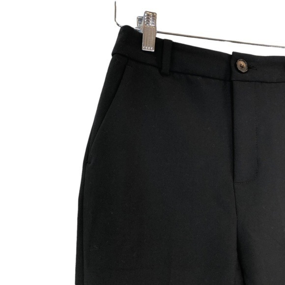 Zara Black Trousers Dress Pants - Picture 4 of 8